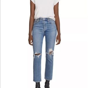 Agolde Straight Crop size 26